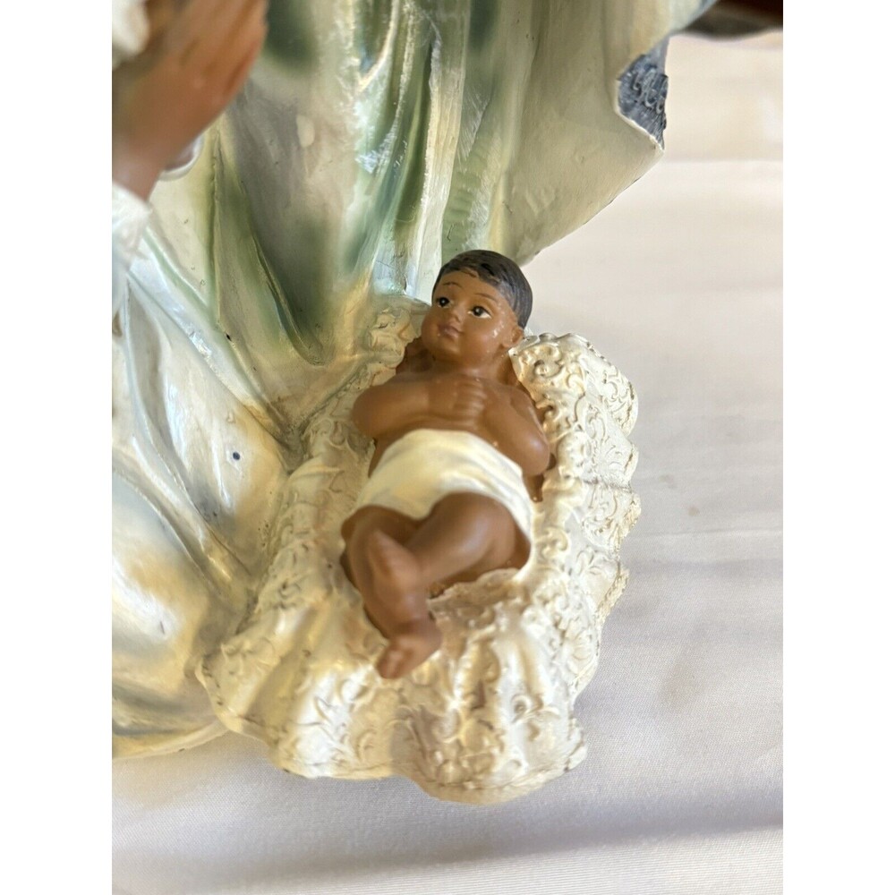 Love Light Nativity Set Mary Joseph Jesus Christmas Rare item NEW - Picture 5 of 11